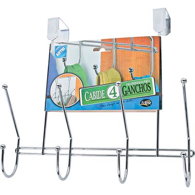 Cabide para Porta com 4 Ganchos 1020C Arthi