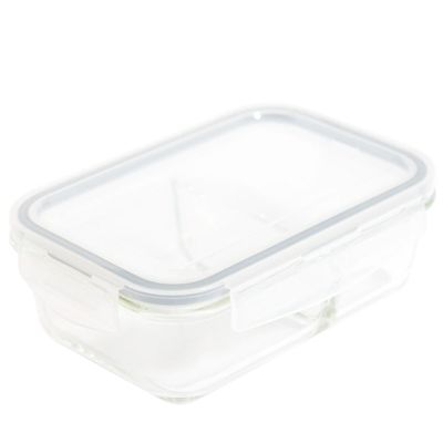 Marmita de Vidro com Divisória 700ml Casa do Chef com Tampa