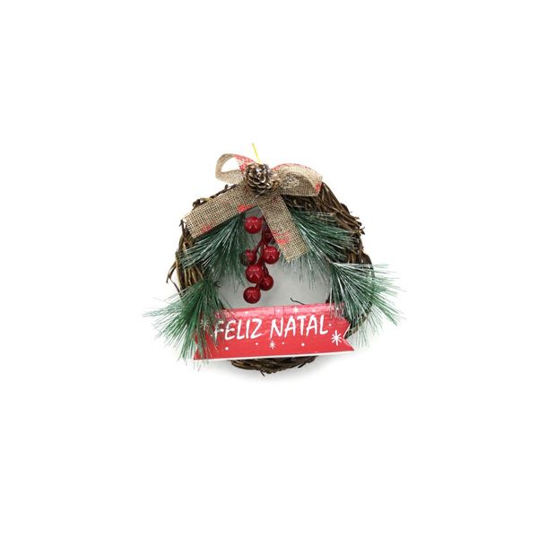 Guirlanda Feliz Natal Le 15cm