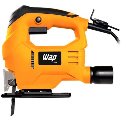 Serra Tico-Tico Wap ESTT 550 Rolamentada 550 W com Lâmina de Corte Amarelo com Preto / 110V