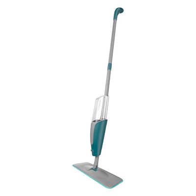 Mop Spray FlashLimp MOP7800 com Compartimento para Produto de Limpeza Verde com Cinza