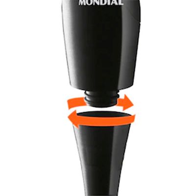 Mixer Mondial Pratic M-15-B 2 em 1 com Copo Medidor 200W Preto / 110V