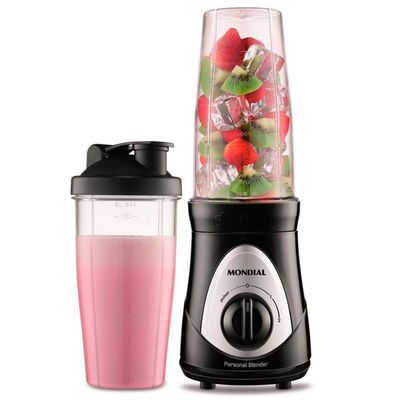 Liquidificador Personal Blender DG 01 Portátil Mondial Preto / 220V