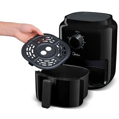 Fritadeira Sem Óleo Air Fryer Midea MiniFry FRA30P1 3L Preto / 110V