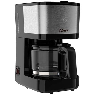 Cafeteira Elétrica Oster OCAF300 19 Xícaras Preto com Inox / 220V