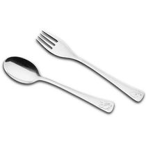 Conjunto de Talheres Tramontina p/ Crianças Inox - 2 Peças