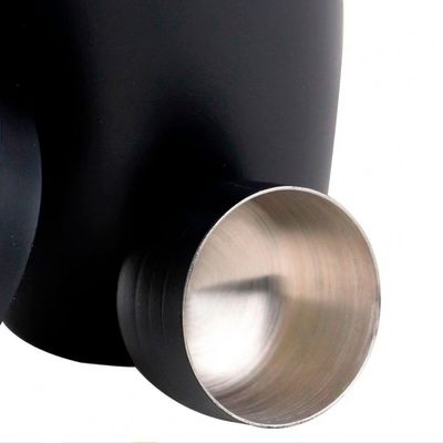 Coqueteleira Dynasty Open Bar com Tampa com Filtro 500 ml Preto