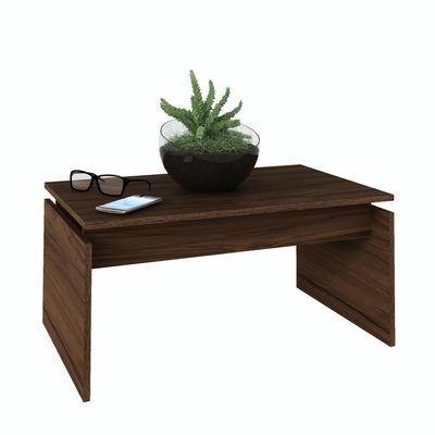 Mesa de Centro Cris Artely Móveis Amêndoa