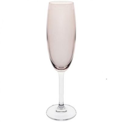 Conjunto de Taças para Champanhe Bohemia Gastro 220ml 6 Peças Fumê
