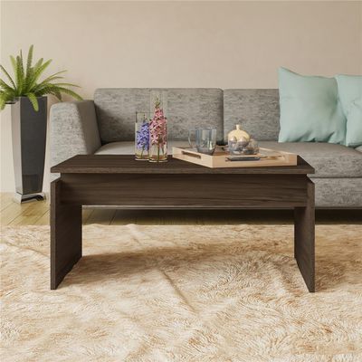 Mesa de Centro Cris Artely Móveis Amêndoa