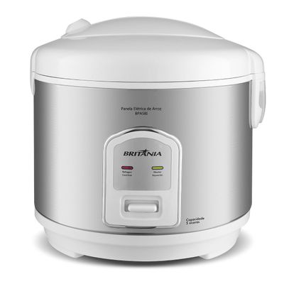 Panela de Arroz Britânia BPA5BI 5 xícaras 127V