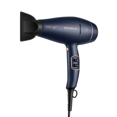 Secador de Cabelos InfraRed Mondial Azul e Golden Rose0W SCP-01-IR 220V