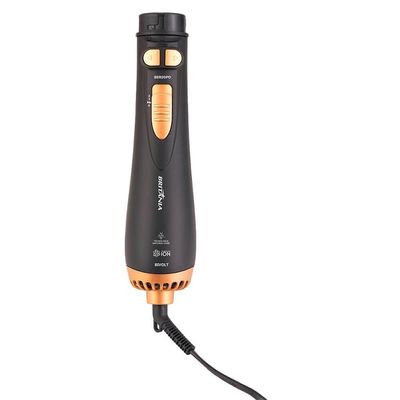 Escova Rotativa Britânia BER20PD Preto com Dourado Bivolt Bivolt