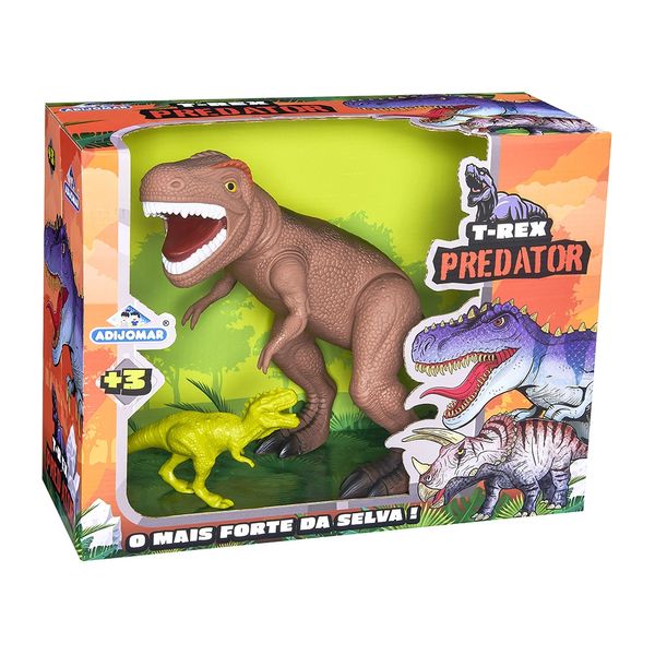 Brinquedo Dinossauro Adijomar T-Rex em Vinil