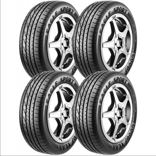 Pneu Goodyear Eagle Sport 2 185/60R15 Aro 15 88H XL - 4 Unidades 15 / Preto