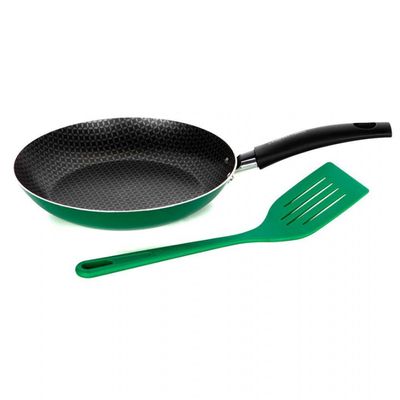 Frigideira Color Pop Multiflon com Espátula 22cm Verde