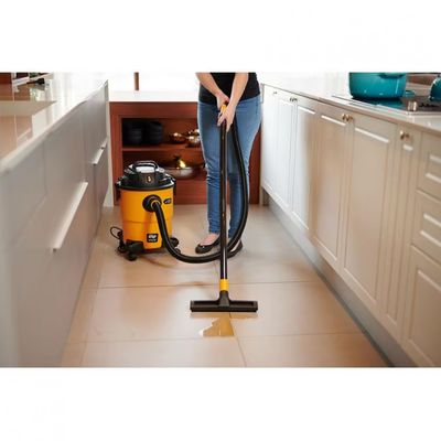 Aspirador de Pó e Água GTW Inox 20 1600W Wap Amarelo com Preto / 220V