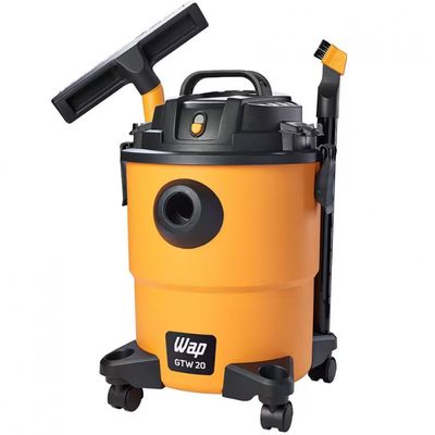 Aspirador de Pó e Água GTW Inox 20 1600W Wap Amarelo com Preto / 220V