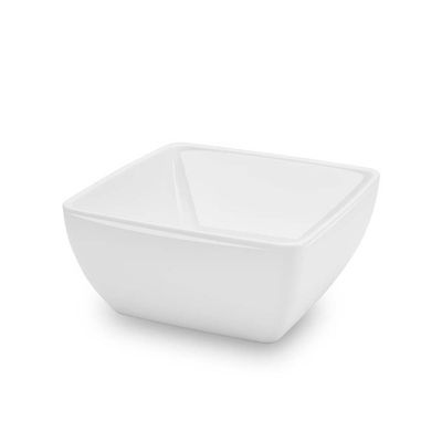 Saladeira Melamina Square 19 cm Haus Concept Branco