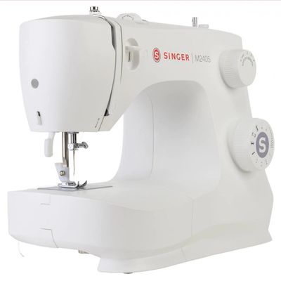 Máquina de Costura Mecânica Singer M2405 Branco / 110V