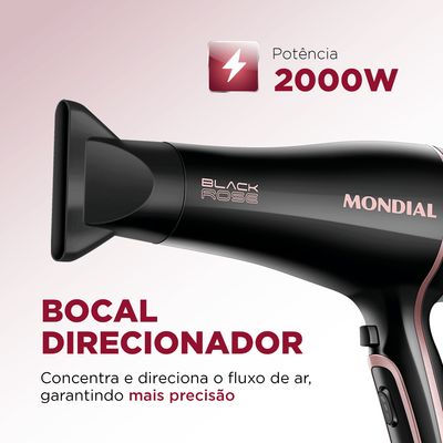 Secador De Cabelos Black Gold Mondial SCN-02 220V