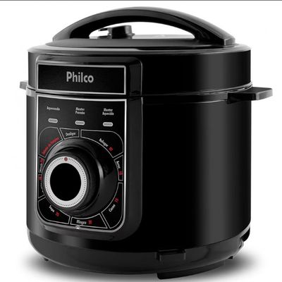 Panela Elétrica de Pressão Multifuncional PPP02PI 5L Philco Preto / 110V