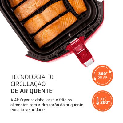 Fritadeira Sem Óleo Air Fryer 4L Mondial AFN-40-RI 220V
