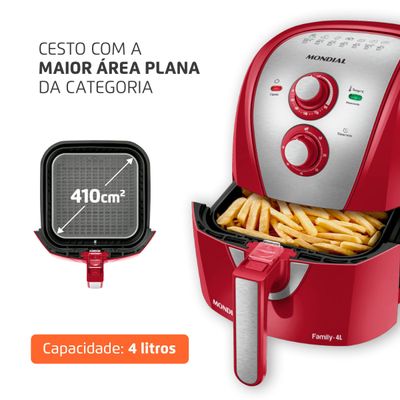 Fritadeira Sem Óleo Air Fryer 4L Mondial AFN-40-RI 220V