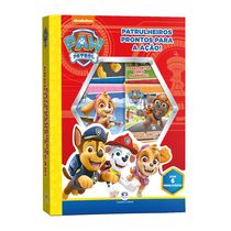 Livro Minibox Ciranda Cultural Patrulha Canina Prontos para Ação