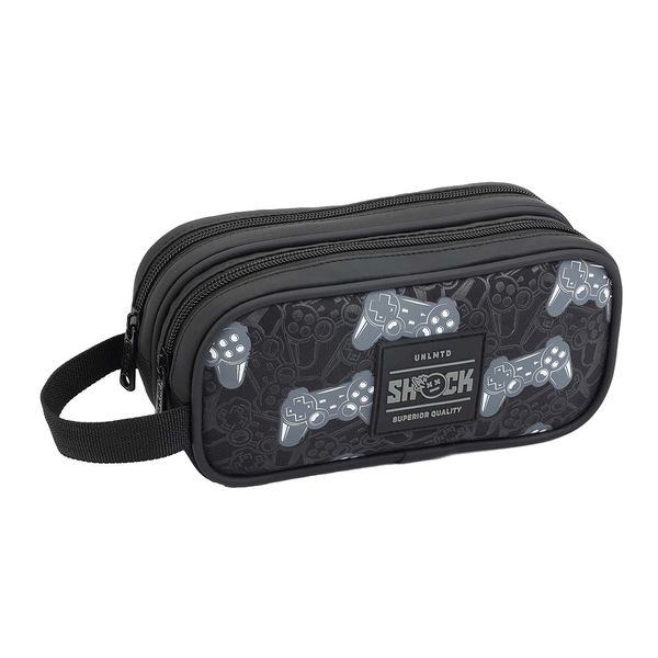 Estojo Duplo Infantil Seanite Game/Futebol - Item Sortido Estojo Duplo Infantil Seanite Game/Futebol - Item Sortido