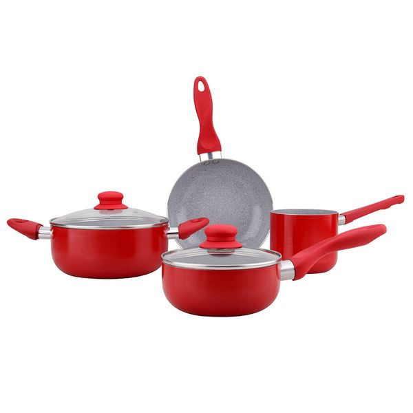 Conjunto de Panelas Cucina em Cerâmica com 4 Peças Conjunto de Panelas Cucina em Cerâmica com 4 Peças