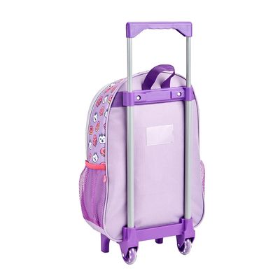 Mochila de Rodinhas Infantil Seanite Gato Panda 16" - Item Sortido