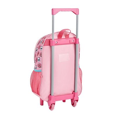 Mochila de Rodinhas Infantil Seanite Gato Panda 16" - Item Sortido