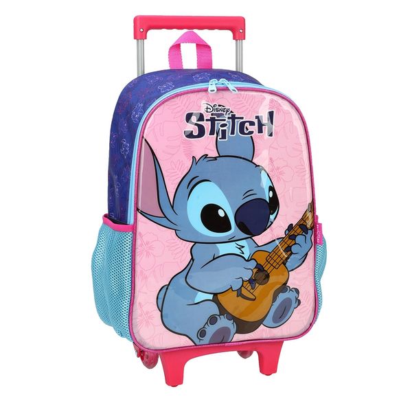 Mochila de Rodinha Infantil Luxcel Stitch