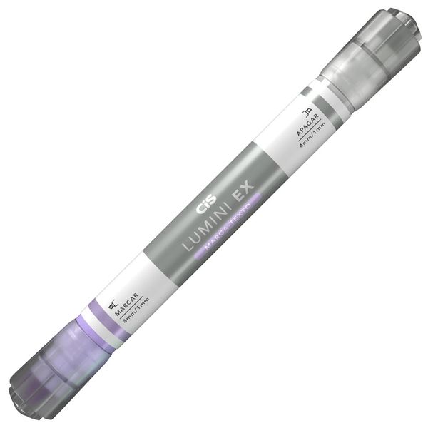 Marca Texto Apagável Cis Lumni Ex Lilás Marca Texto Apagável Cis Lumni Ex Lilás