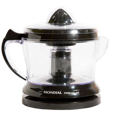 Espremedor Mondial 1,25L com Dupla Rotação e Acionamento Automático Premium E-02 Preto 127V 127V