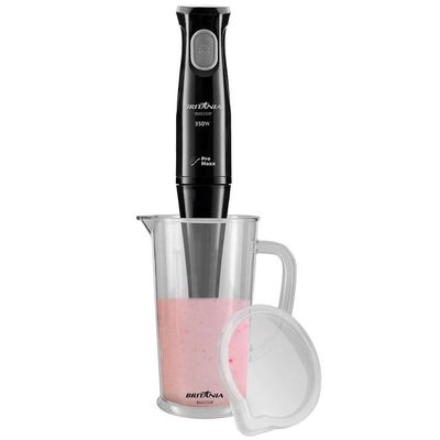 Mixer Britânia BMX350P com Copo Preto 350W Preto / 220V