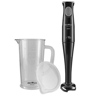 Mixer Britânia BMX350P com Copo Preto 350W Preto / 220V