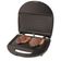 Mini Grill com Base Antiderrapante 750W Philco Aço Escovado e Preto / 220V