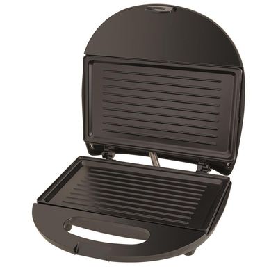 Mini Grill com Base Antiderrapante 750W Philco Aço Escovado e Preto / 220V