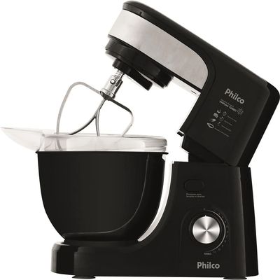 Batedeira Planetária PHP500 Turbo com 11 Velocidades e 500W Philco Preto / 220V