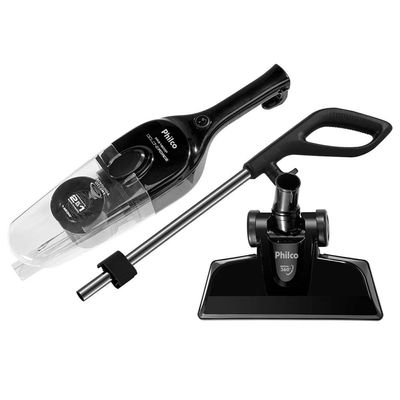Aspirador de Pó Vertical 2 em 1 Philco PAS1600P Cyclone 1450 W Preto / 220V