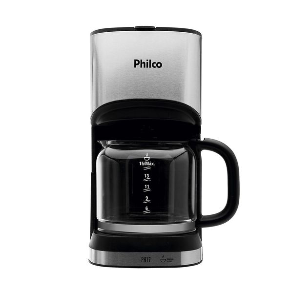 Cafeteira Elétrica Philco PH17 Preta 15 Xícaras - 220V