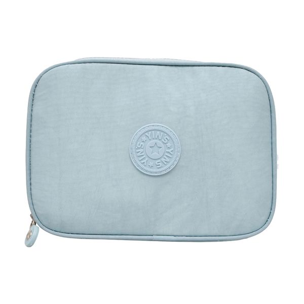 Estojo Box Yins Crinkle Azul Claro Estojo Box Yins Crinkle Azul Claro