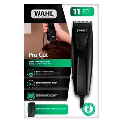 Máquina de Cortar Cabelo Wahl Pro Cut 220v Preto / 220V