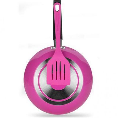 Frigideira Color Pop Multiflon com Espátula 20cm Rosa