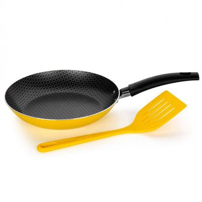 Frigideira Multiflon Color Pop Antiaderente Ultra 7 Amarela 24 cm Amarelo