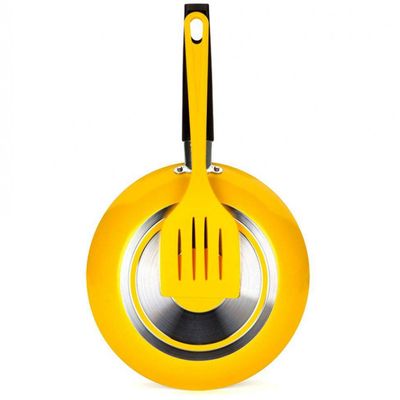 Frigideira Multiflon Color Pop Antiaderente Ultra 7 Amarela 24 cm Amarelo