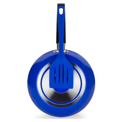Frigideira Multiflon Color Pop Antiaderente Ultra 7 Azul 24 cm Azul