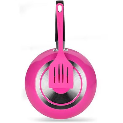 Frigideira Multiflon Color Pop Antiaderente Ultra Rosa 24 cm Rosa
